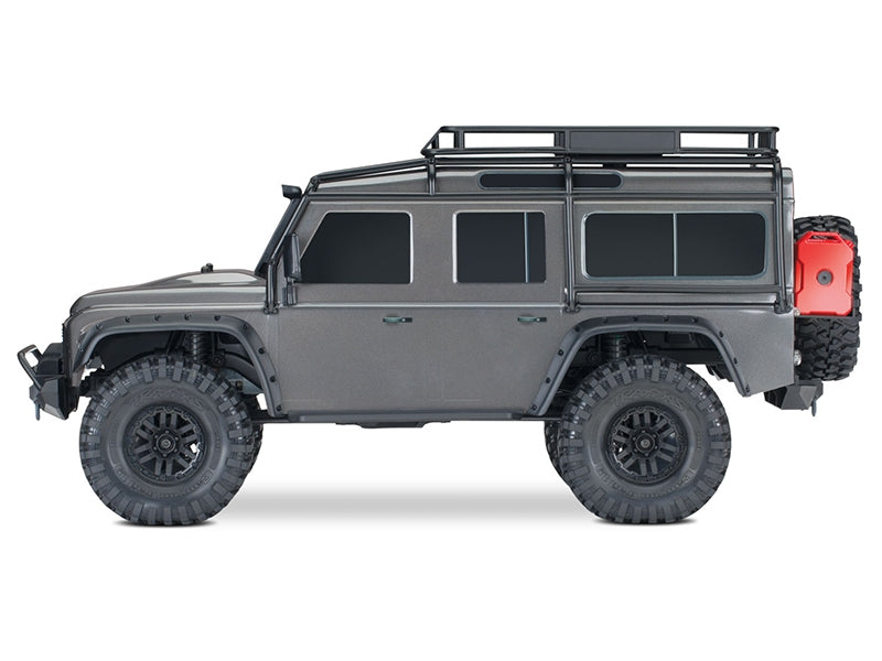 Traxxas TRX-4 1/10th Land Rover Defender 110 - Silver  TRX82056-4-SLVR