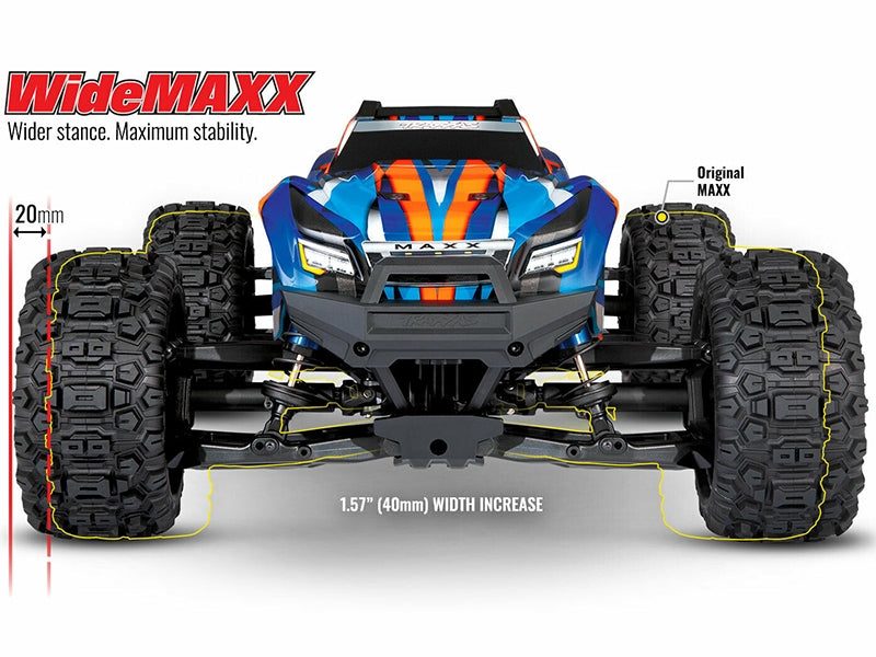 Traxxas WideMaxx Monster Truck - Rock N Roll  TRX89086-4-RNR