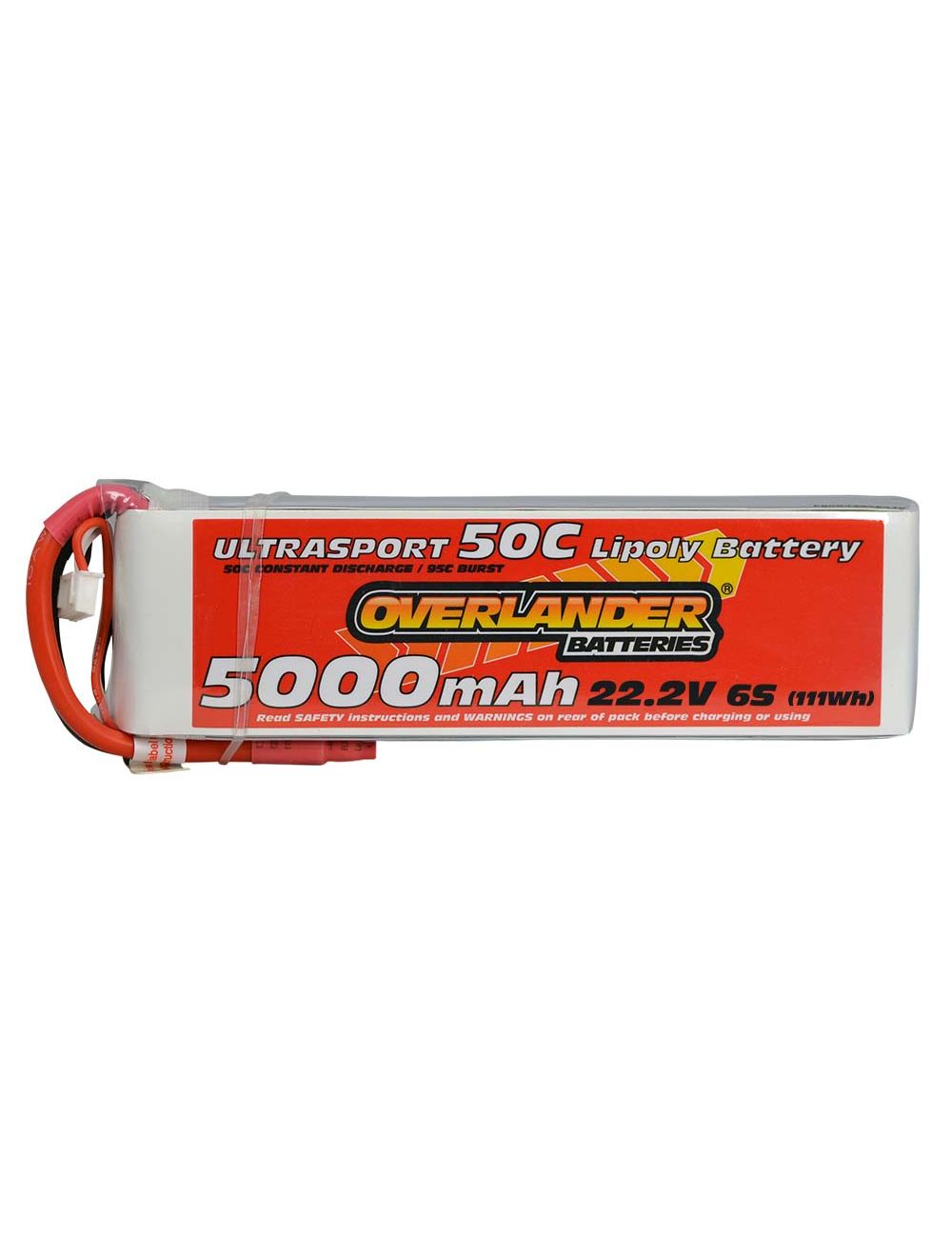 5000MAH 22.2V 6S 50C ULTRASPORT LIPO BATTERY