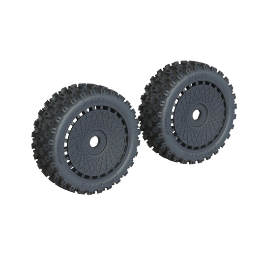 Arrma dBoots 2-HO Tyre Set Glued (2) ARA550118