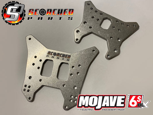 Titanium Shock Towers - For Arrma Mojave