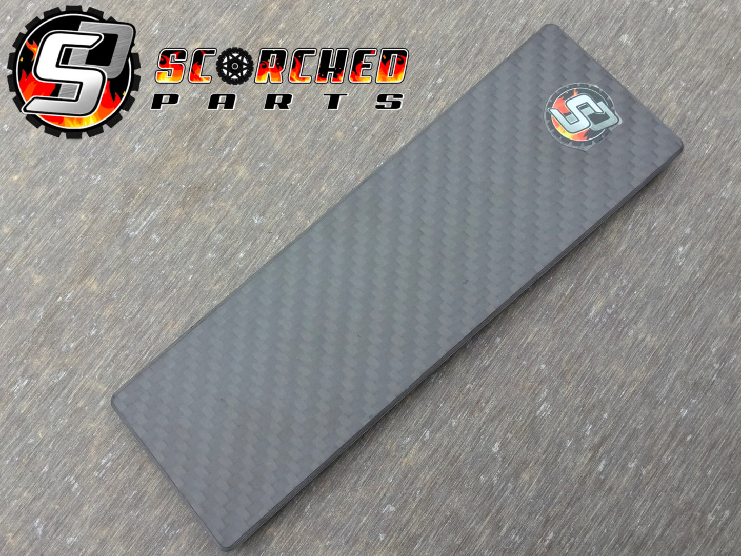 Carbon Fibre Battery Saver - For Arrma 6s Mojave, Outcast, Kraton, Talion, etc