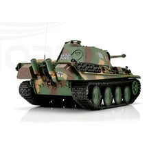 Load image into Gallery viewer, 1:16 German Panther Type G with Infrared Battle System (2.4GHz + Shooter + Smoke + Sound) HLG3879-1B