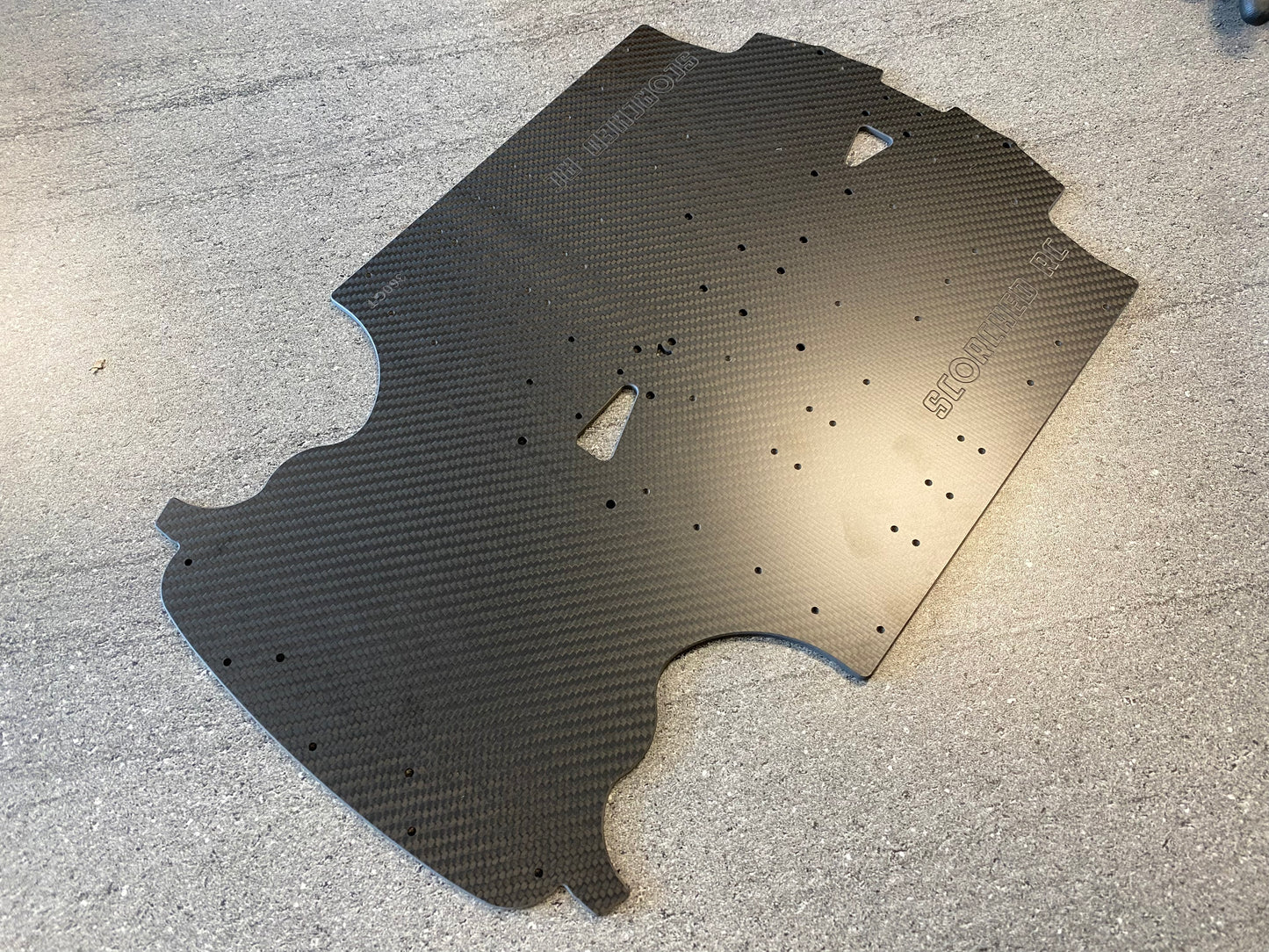 Carbon Fibre Arrma Chassis Spares