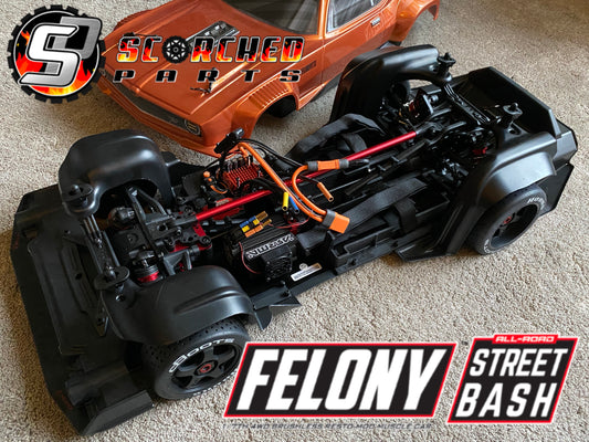 Inner Fenders / Mudguards - for Arrma Felony 1/7th Scale