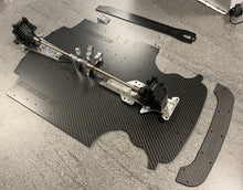 Load image into Gallery viewer, 1/8 scale Carbon Fibre GT width Full Length Chassis - 360mm Wheelbase for 1/7 Arrma