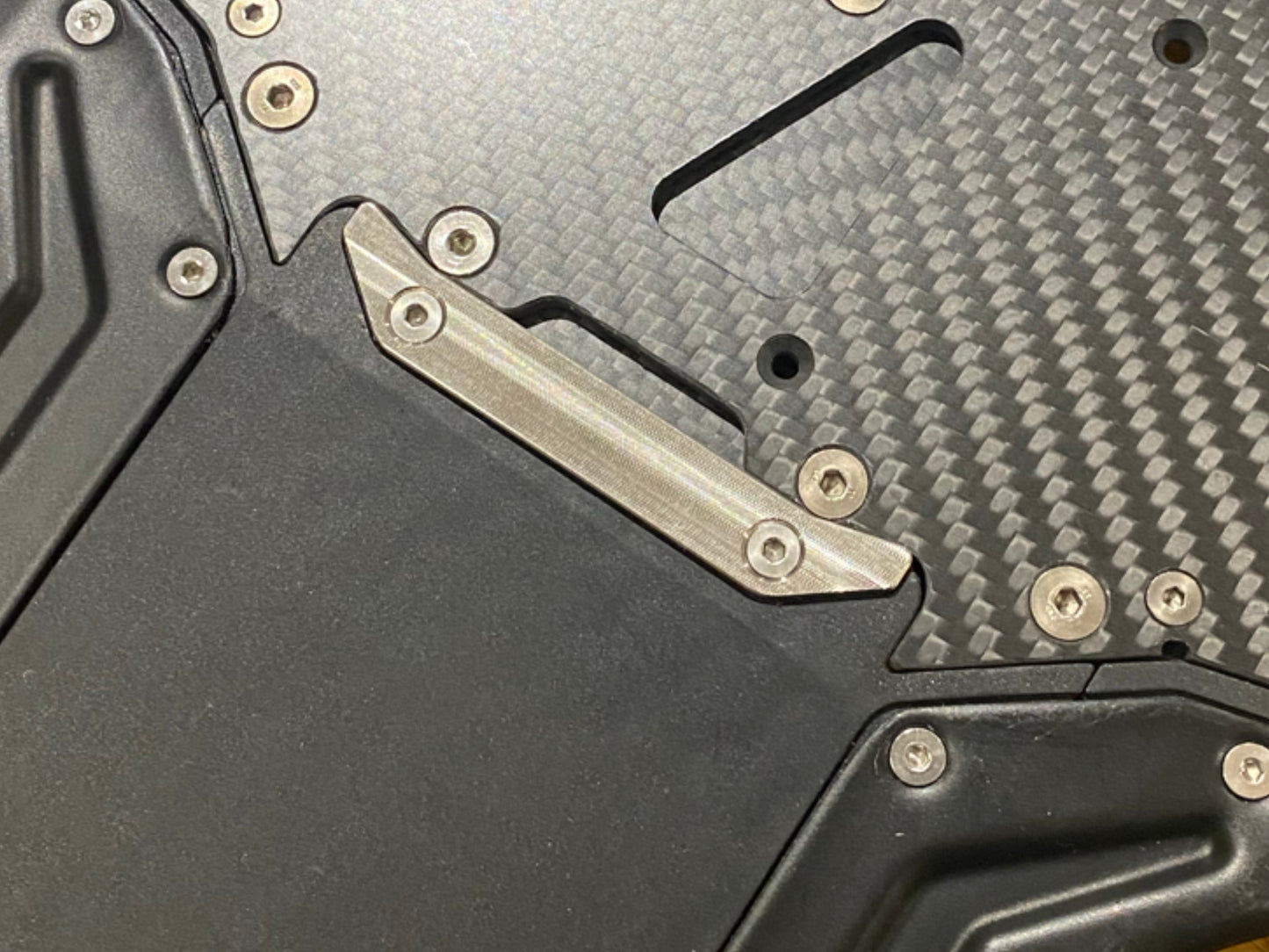 Titanium Front Skid plate - for Arrma Infraction / Limitless / Felony