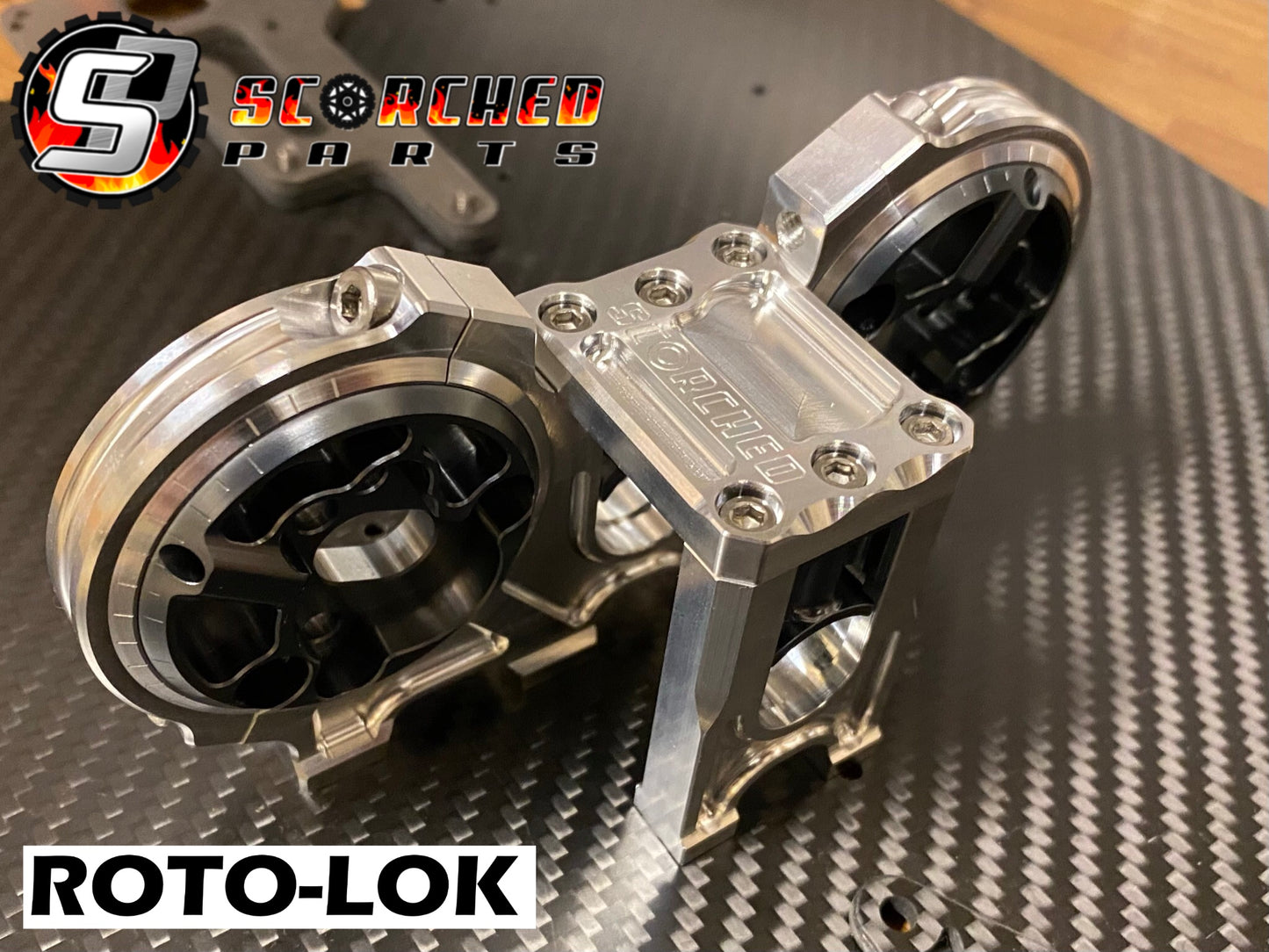 Roto-lok Dual Motormount - for Arrma 1/8th and 1/7th trucks