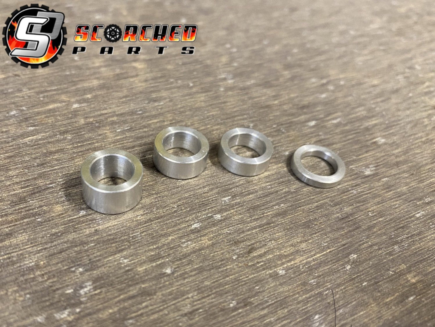 Titanium Centre Drive Shaft and Pinocchio spool set for Arrma Mojave