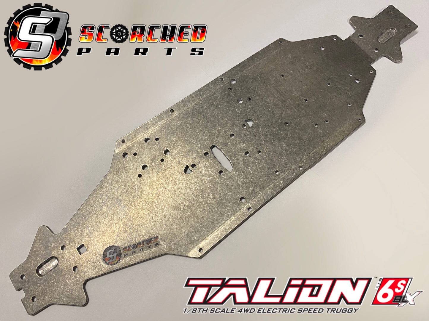 Titanium Chassis - for Arrma 6s Talion V3 and V4