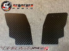 Load image into Gallery viewer, Carbon Fibre Rear Wing Sides - for Arrma Vendetta