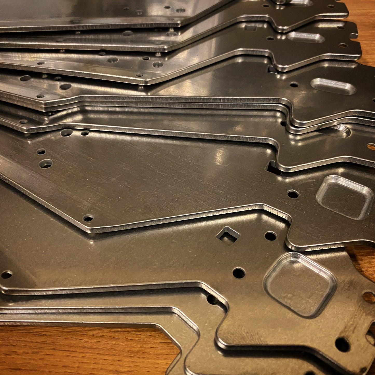 Titanium Chassis for Arrma 6s Fireteam / Mojave / Big Rock 1/7