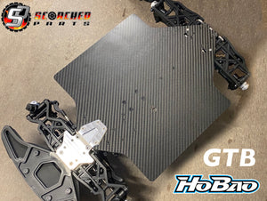 Carbon Fibre Hybrid Chassis - for Hobao GTB SSTE GT Width