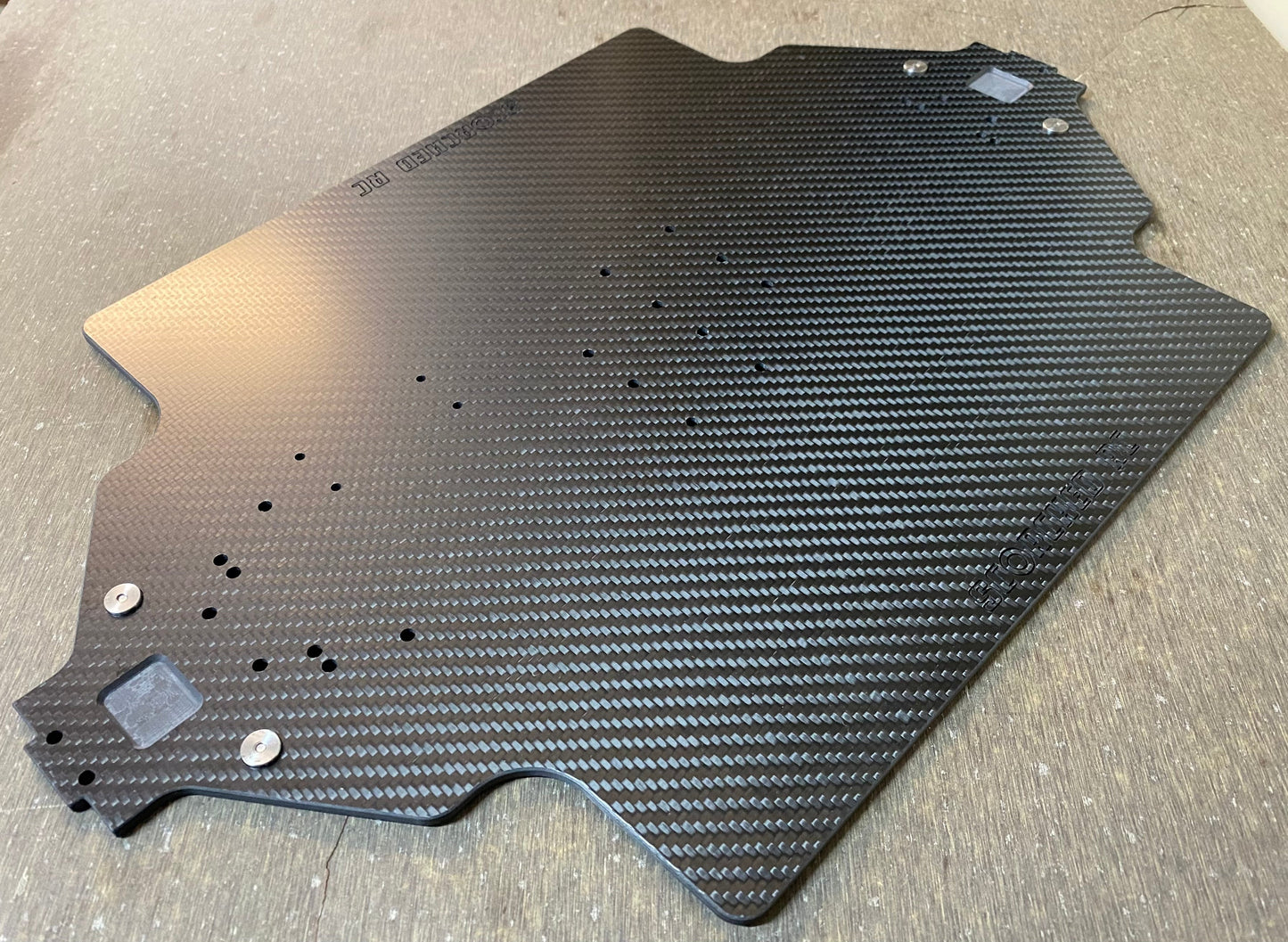 Carbon Fibre Chassis - for Hobao 1/7th VTE2 std