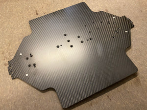 Carbon Fibre Chassis -  for Hobao 1/8th VTE GT Width