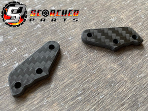 Carbon Fibre Steering Stub Plate Pair - for Arrma 6s and 1/7th