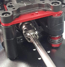 Load image into Gallery viewer, Trident Ball Bearing Titanium Centre Drive Shaft Pair - Both shafts for Arrma Typhon