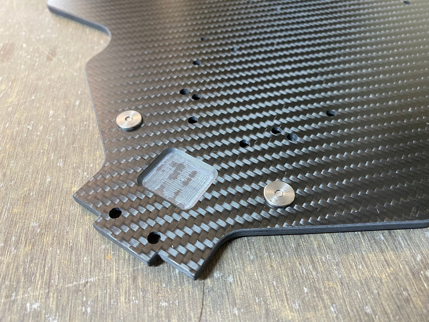 Carbon Fibre Chassis - for Hobao 1/7th VTE2 std