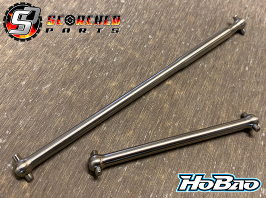 Titanium Centre Drive Shaft Pair - for Hobao GTB (LWB) SSTE