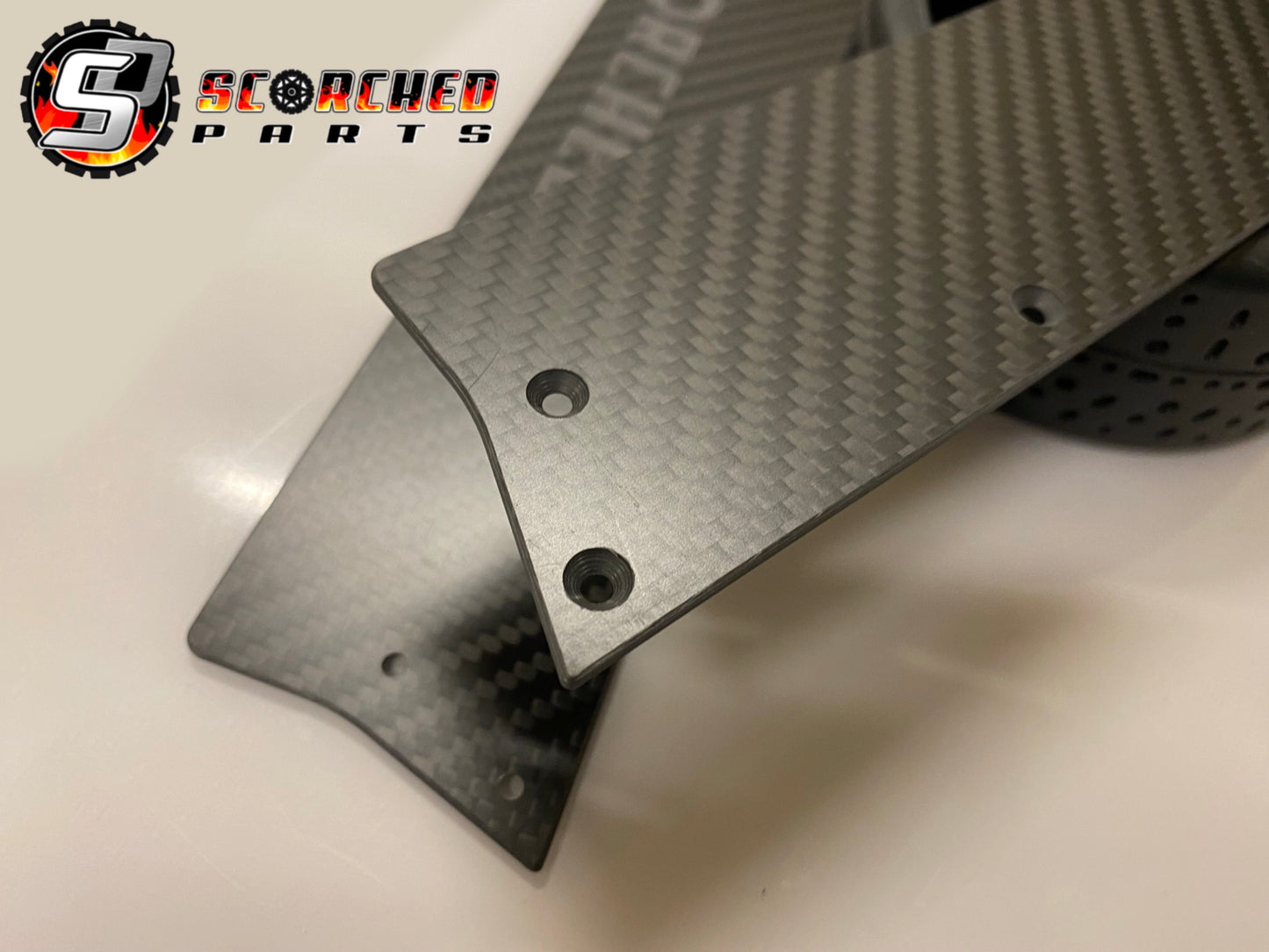 Carbon Fibre Side Infills / Side Skirts for Arrma Infraction / Limitless / GT