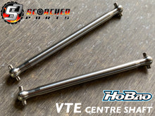 Load image into Gallery viewer, Titanium Centre Drive Shaft Pair - for Hobao VTE, VSE