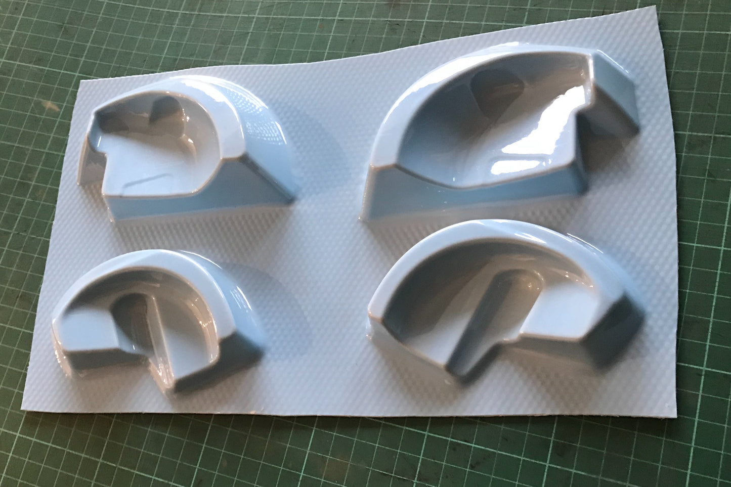 Inner Fender Wells / Mudguards  -  for Tamiya Sand Scorcher