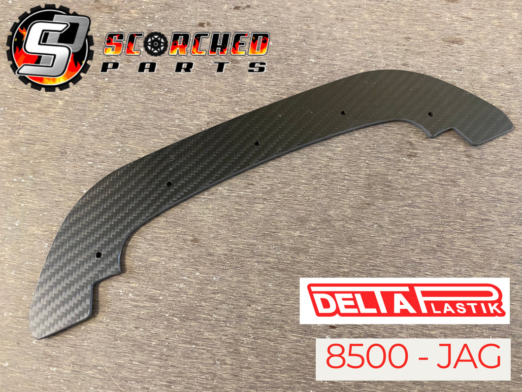 Carbon Fibre Front Splitter - for Arrma / Delta Plastik 8500 Jag