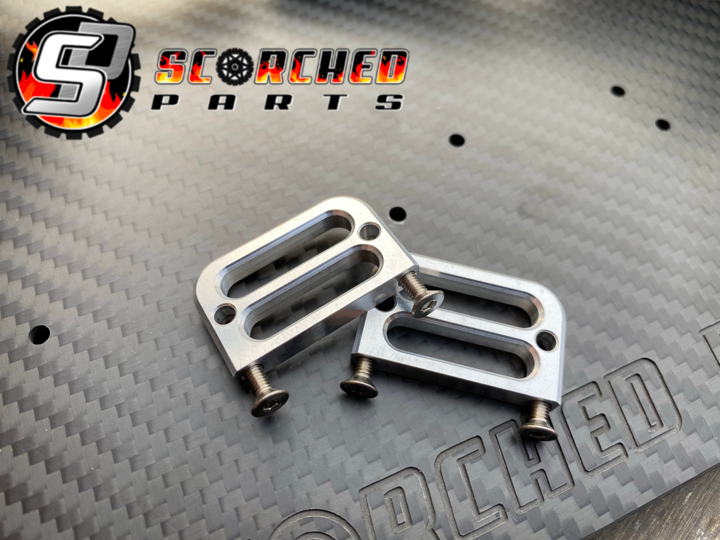 Custom Battery Mount Buckle (Pair)