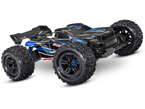 Traxxas Sledge 1/8 4WD VXL-6S Brushless Monster Truck - Blue TRX95076-4-BLUE