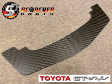 Load image into Gallery viewer, Carbon Fibre Front Splitter - for Arrma 1/7th Delta Plastiks Toyota GT1