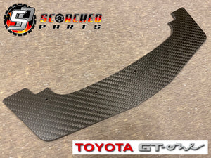 Carbon Fibre Front Splitter - for Arrma 1/7th Delta Plastiks Toyota GT1