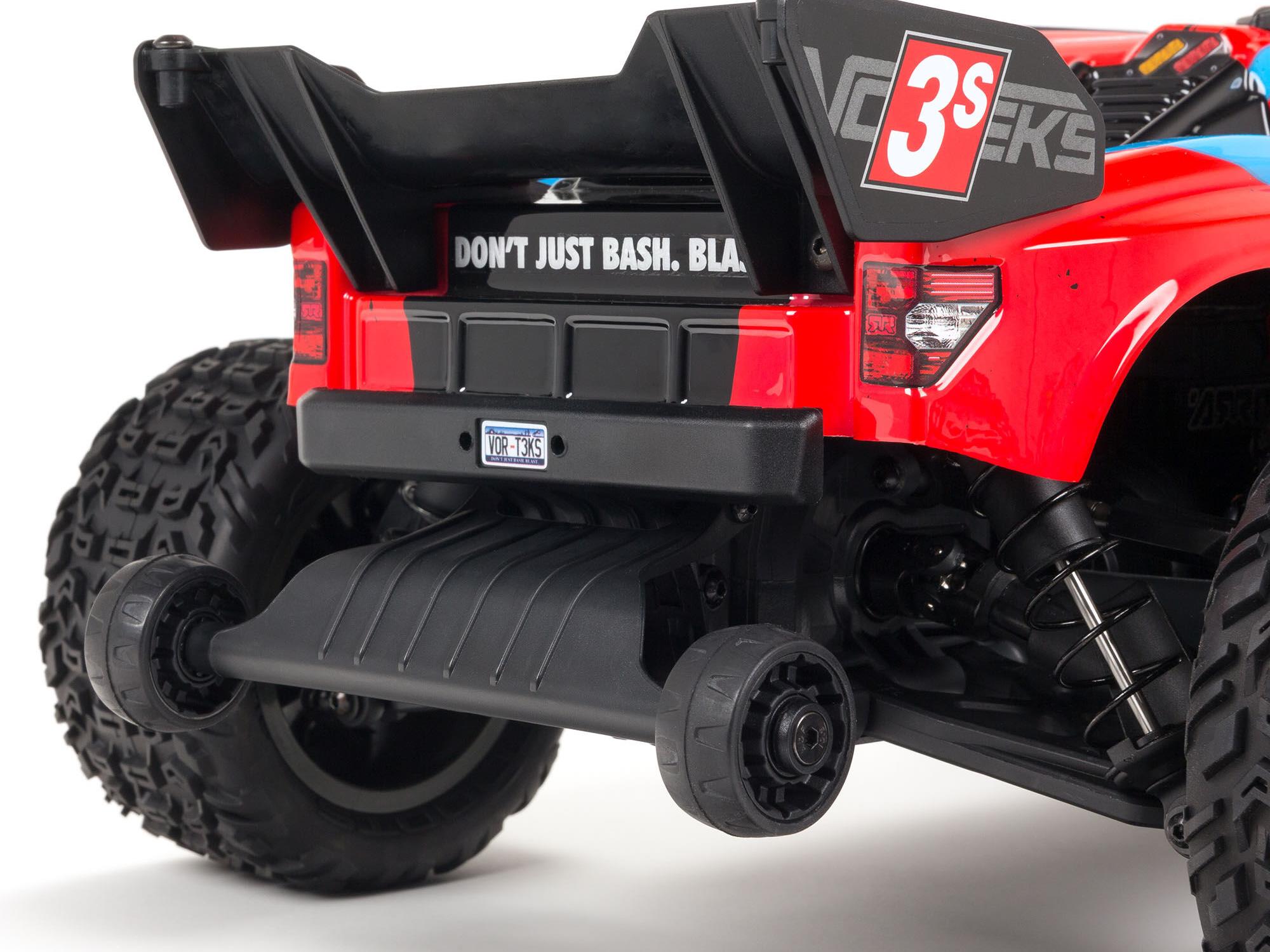 Vorteks 4X4 3S BLX 1/10 Stadium Truck RTR, Red – Scorched Parts RC