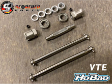 Load image into Gallery viewer, Titanium Centre Spool and Centre Drive Shaft Set - for Hobao VTE