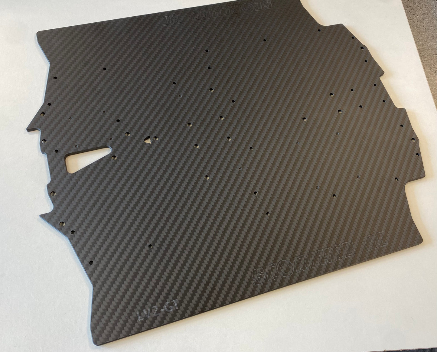 Carbon Fibre Arrma Chassis Spares