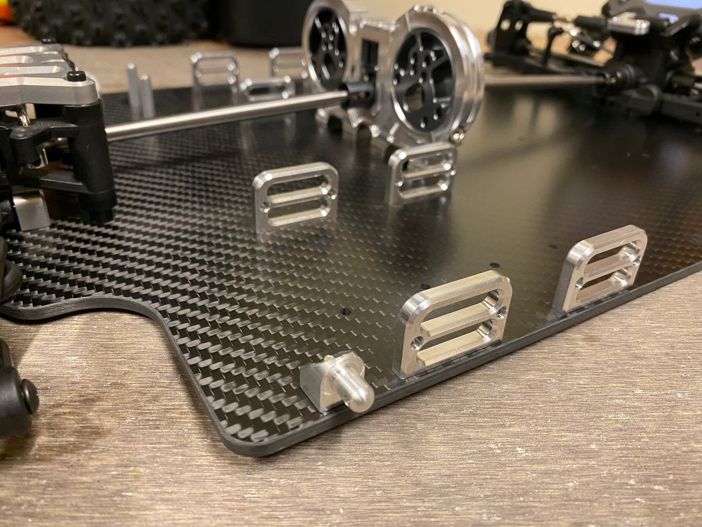 Carbon Fibre GT width Chassis - for Arrma Limitless, Infraction and Felony