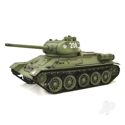 HENGLONG 1/16 RUSSIAN T-34 / 85 WITH INFRARED BATTLE SYSTEM (2.4GHZ + SHOOTER + SMOKE + SOUND + METAL GEARBOX) (HLG3909-1U)