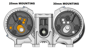 Roto-lok Dual Motormount - for Arrma 1/8th and 1/7th trucks