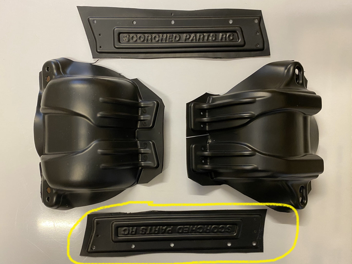 Inner Fenders REPLACEMENT PARTS for Arrma Infraction (V1 & V2)