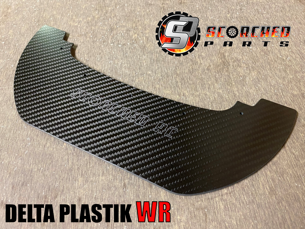 Fibre Front Splitter - for Arrma 1/7th / Delta Plastik WR