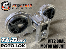 Load image into Gallery viewer, Roto-lok Dual Motormount - for HOBAO VTE VTE2 GTB etc
