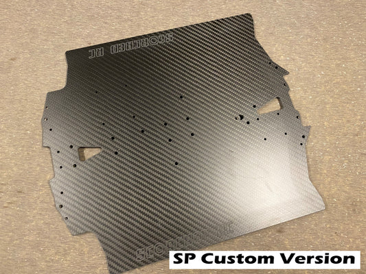 Carbon Fibre Arrma Chassis Spares